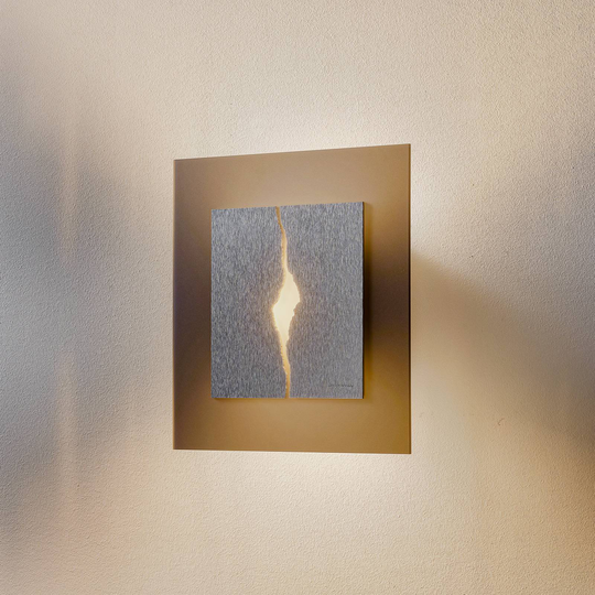 GROSSMANN Canyon LED-vägglampa 28 x 28 cm