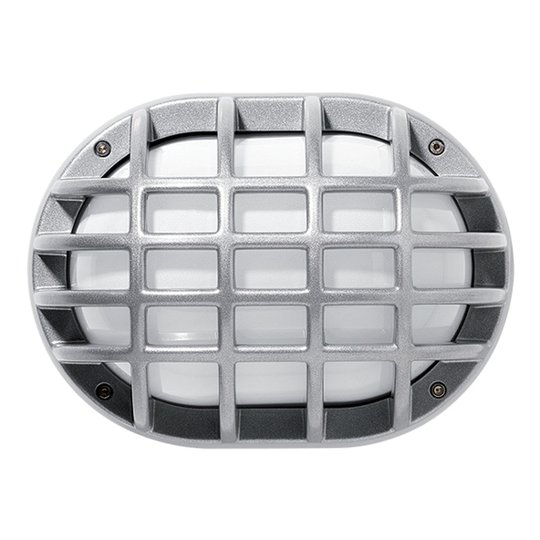 Robust utomhusvägglampa EKO vit