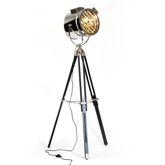 Cine golvlampa (Svart)