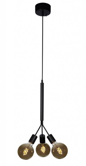 Smidig taklampa (Svart)