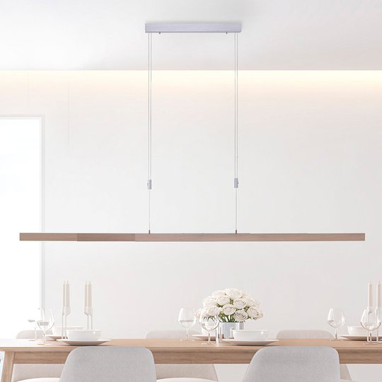 LED-hänglampa Adriana, CCT, trädekor