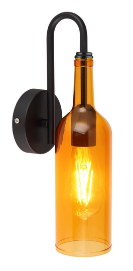 Levito vägglampa (Svart)