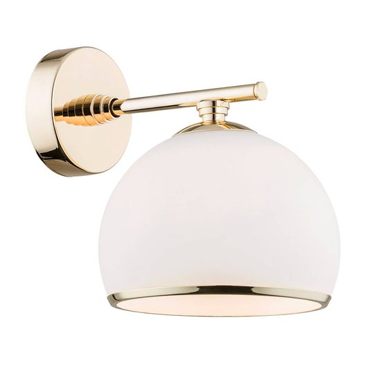 Vägglampa Mina, mässing