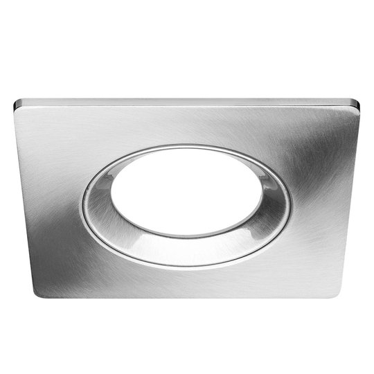 Kantig inbyggnadsram installationsöppning 68, alu