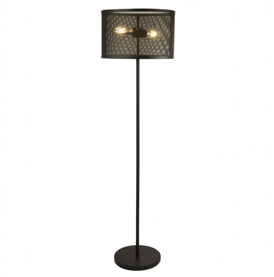 Fishnet golvlampa (Mässing/guld)
