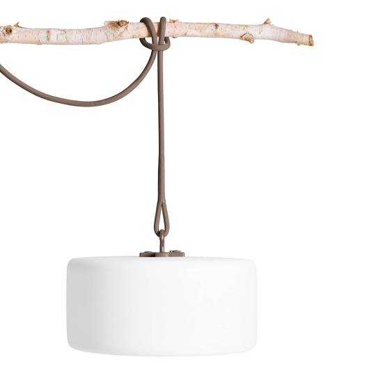 Fatboy LED-hänglampa Thierry le Swinger grå