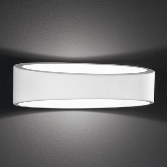 Modern vägglampa Discus