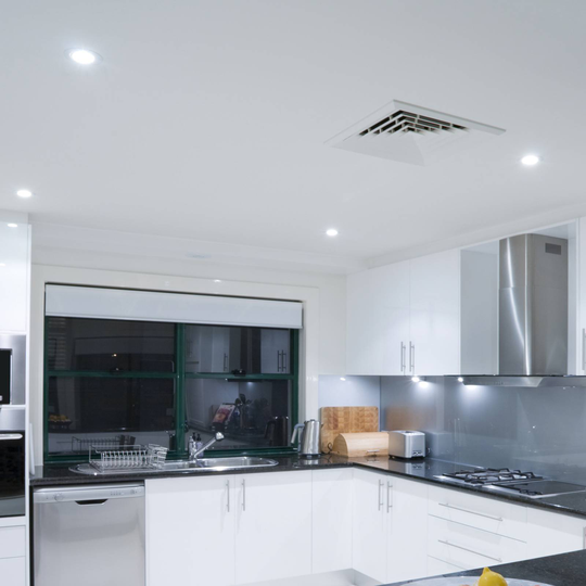 SLC One 360° LED-inbyggnadslampa dim-to-warm vit