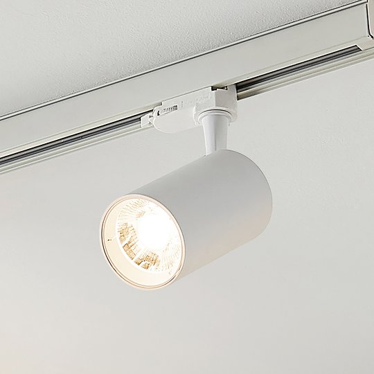 Arcchio Vic LED-spot på skena 16° 3000K 18 W