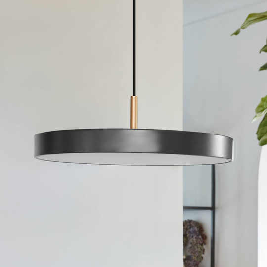UMAGE Asteria mini hänglampa mässing antracit