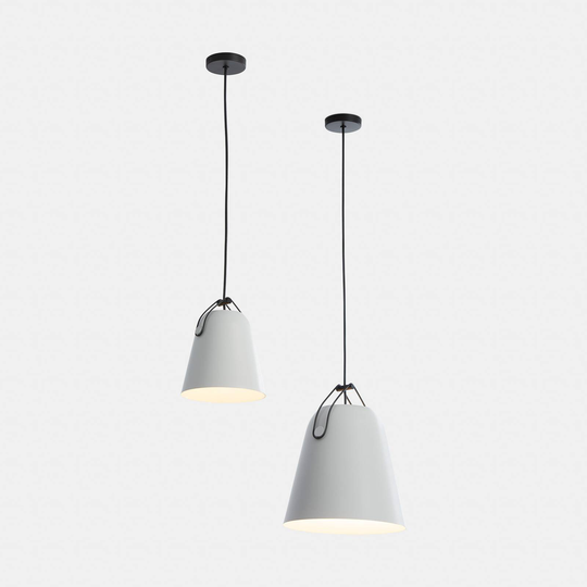 LEDS-C4 Napa hänglampa, Ø 28 cm, grå