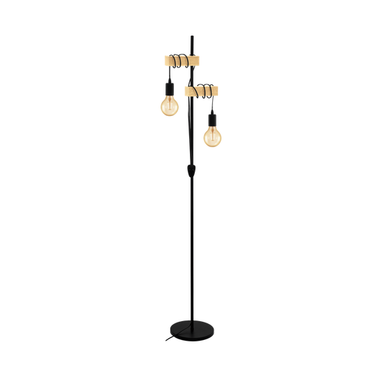 Townshend golvlampa (Svart)