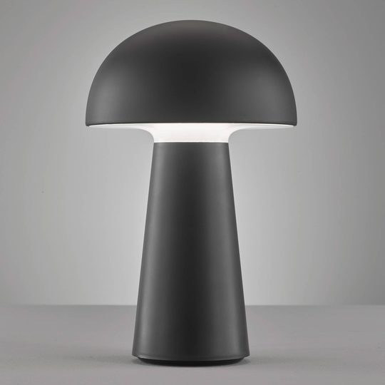 LED-bordslampa Viga, 3-stegsdimmer, svart