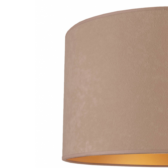 Bordslampa Golden Roller, höjd 30 cm beige/guld