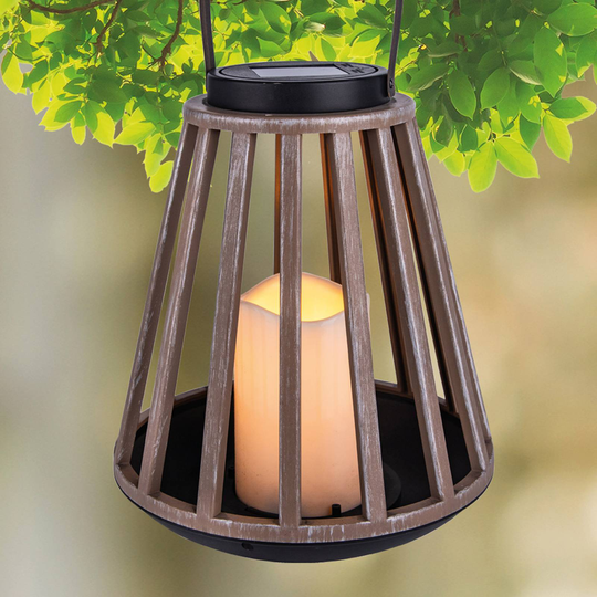 Solcellsdriven LED-bordslampa 36654