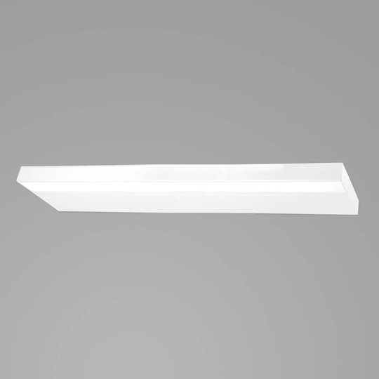 Modern LED-badrumsvägglampa Prim IP20 120 cm, vit