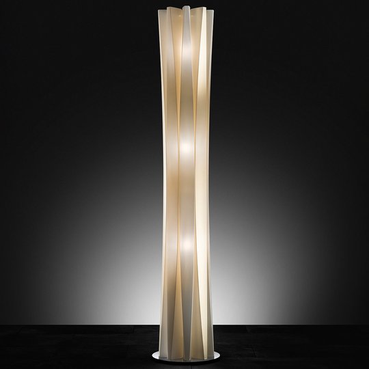 Slamp Bach, golvlampa, höjd 161 cm, guld
