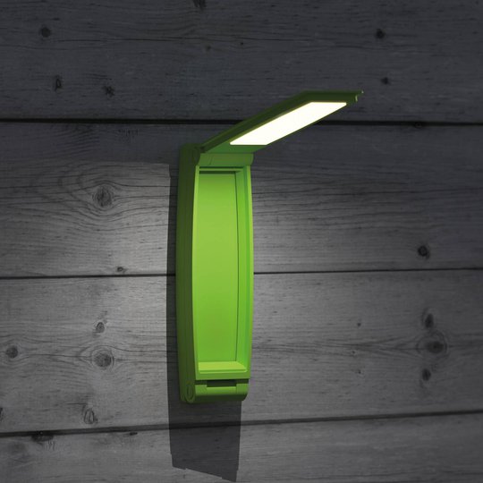 LED-bordslampa MAULzed, dimbar, batteri, grön