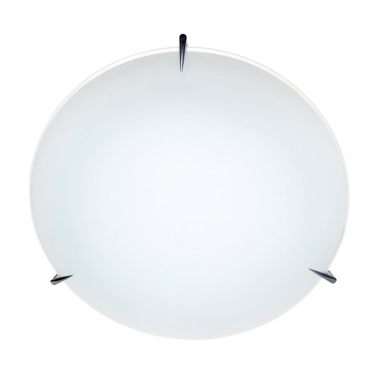 Taklampa Mars av glas, Ø 30 cm
