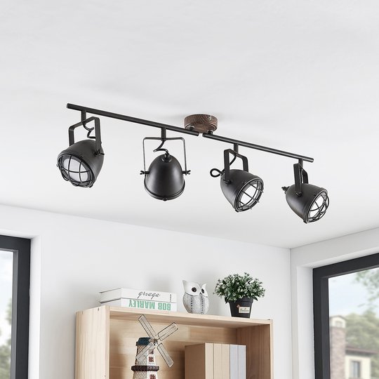 Lindby Adeon LED-taklampa, 4 lampor