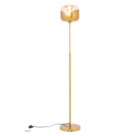 KARE Golden Goblet Ball golvlampa guld