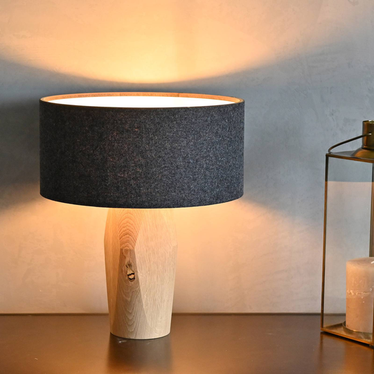 LeuchtNatur Pura bordslampa ek/filt antracit
