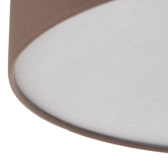 Taklampa Rondo, cappuccino, Ø 50 cm