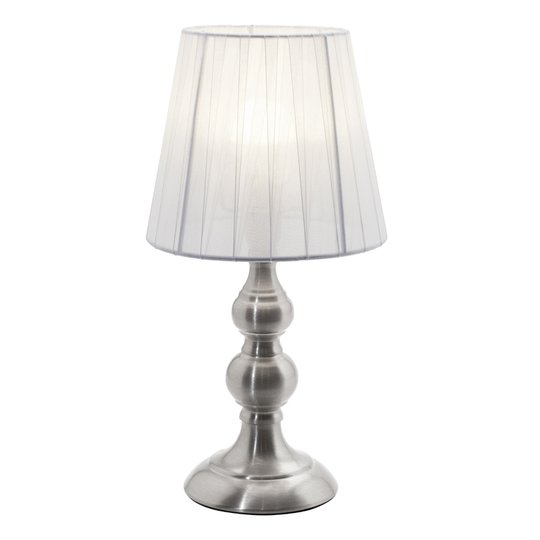 Louise bordlampa (Borstat stål)