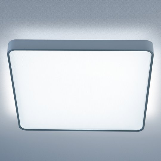 Kvadratisk LED-taklampa Caleo-X2 90 cm
