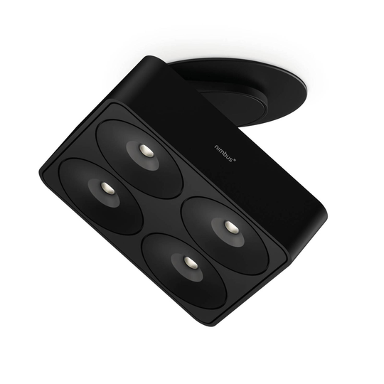 Nimbus Q Four TT lampa dimmer 80° 930 svart