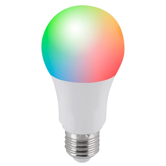 Smart Q-LED-lampa E27 9,5 W, RGBW, utvidgning