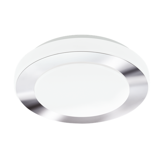 CARPI LED PLAF. LITEN IP44 KROM/VIT (Förkromad/blank)