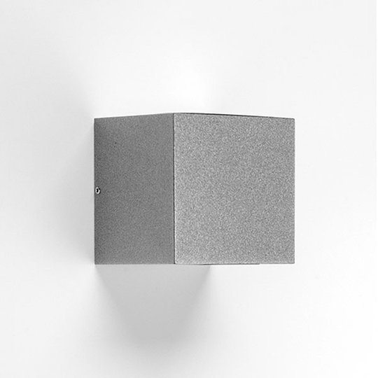 LED-vägglampa 303354 i grått, 1WB 3 000 K