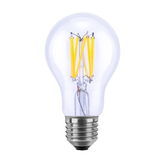 SEGULA LED-lampa High Power, E27, 8 W, 810 lm klar