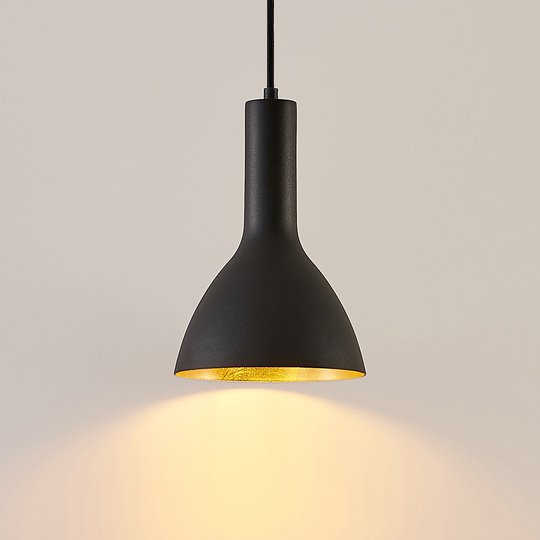 Arcchio Cosmina hänglampa, 1 lampa svart