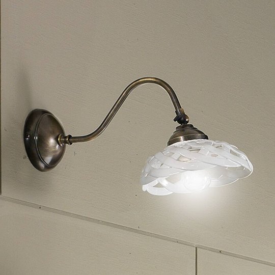 Vägglampa Emanuel keramik djup 33 cm