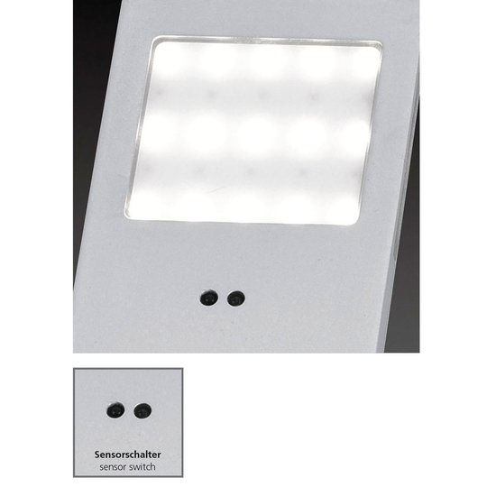Sensorbänklampa Helena 19 x 5 cm 3-pack 3 000 K