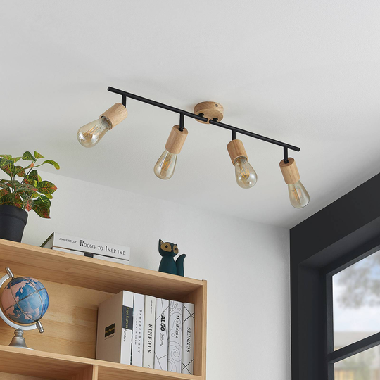 Lindby Magniva takspotlight, 4 lampor