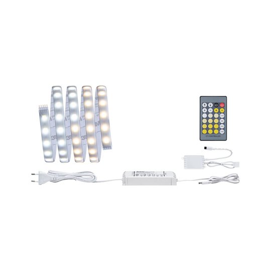 Grund-set MaxLED LED-Remsa 150 cm vit ställbar