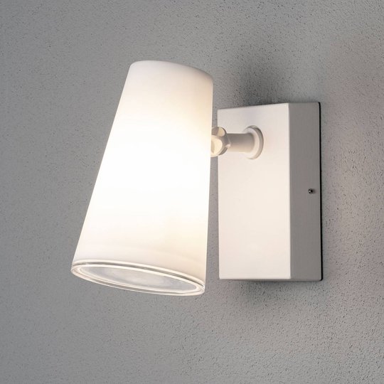 Utomhus LED-väggspot Fano, justerbar