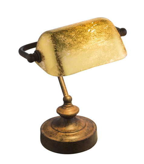 Antique bordslampa (Brun)