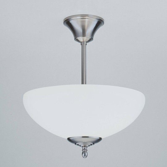 Handtillverkad taklampa ANNI, nickel