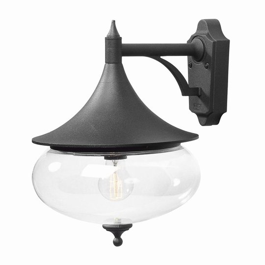 Libra vägglykta (Svart)