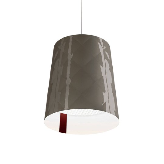 Kundalini New York hänglampa, Ø 33 cm, grå