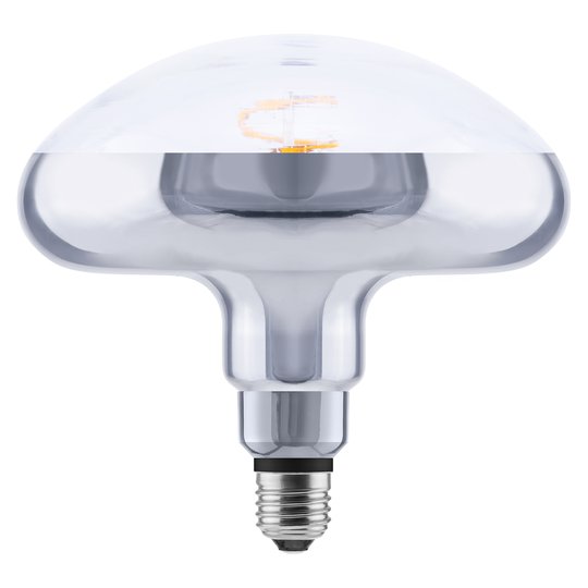 SEGULA LED-lampa Mushroom E27 12W dimbar silver