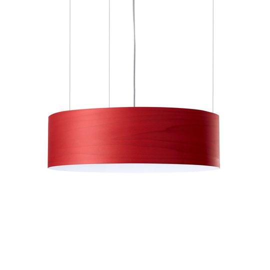 LZF Gea Slim LED-hänglampa 0-10 V dim, röd