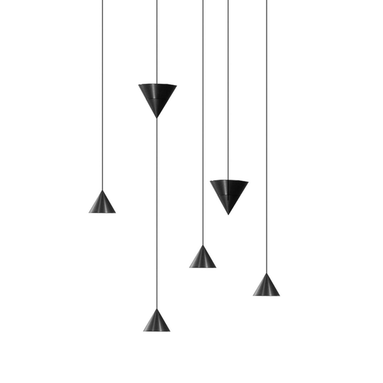 Karman Filomena LED-hänglampa 6 lampor 2 700 K