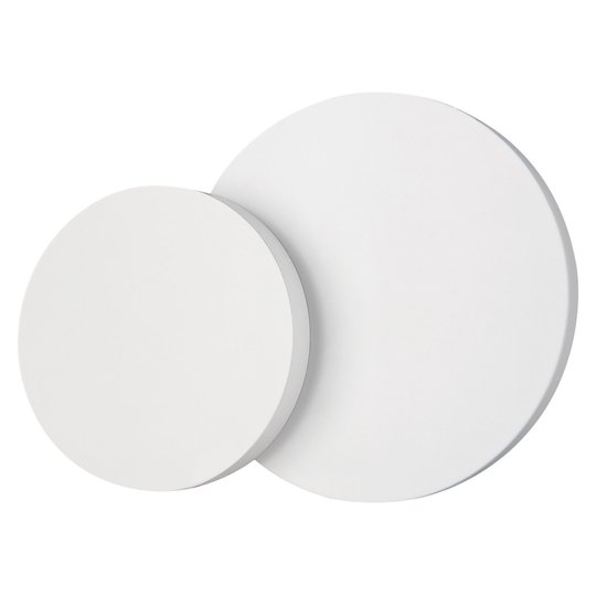 LED-vägglampa Tahiti, rund