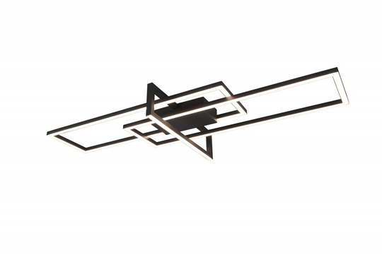 Salinas plafond LED (3000K) (Svart)