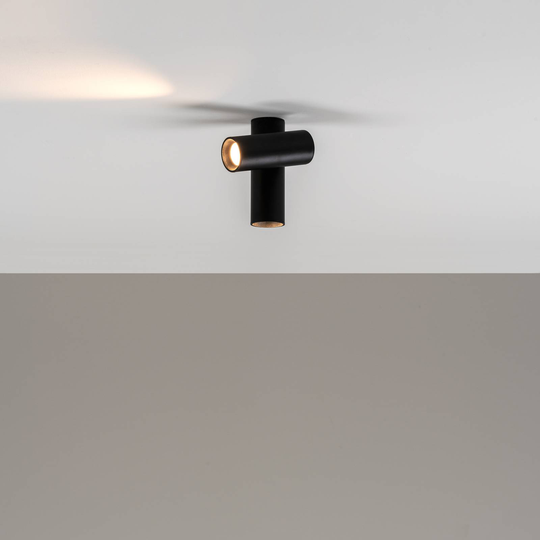 Milan Haul LED-taklampa 2 lampor, svart